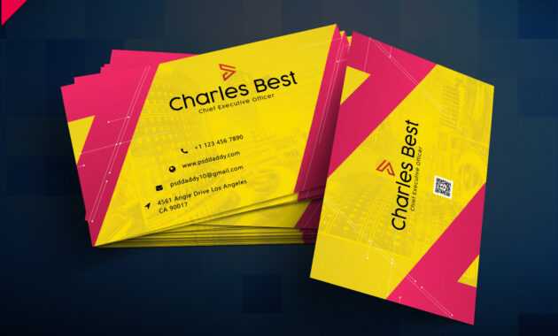 Download] Creative Business Card Free Psd | Psddaddy inside Psd Visiting Card Templates