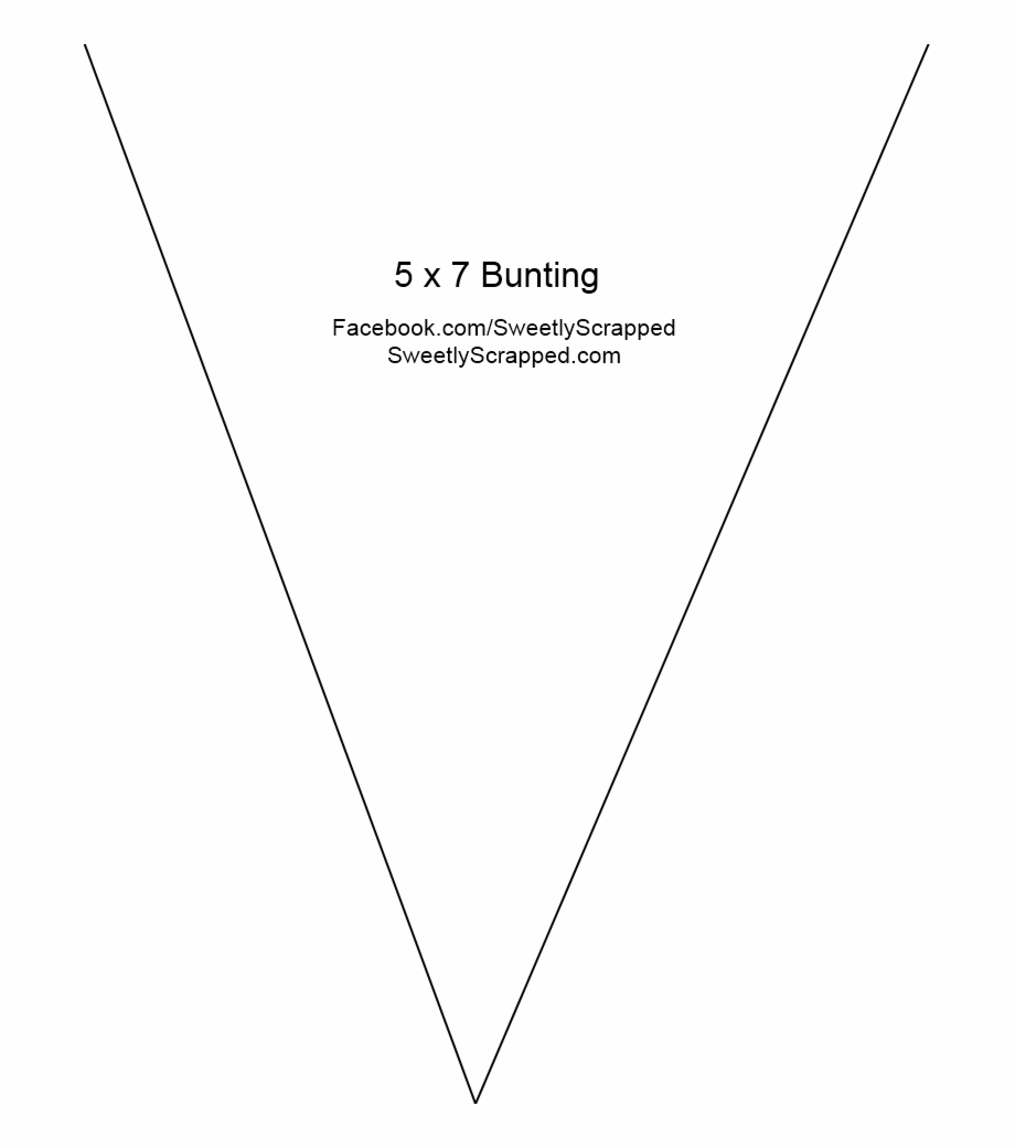 Download File – 4 X 5 Triangle Banner Template Free Png Inside Free Triangle Banner Template