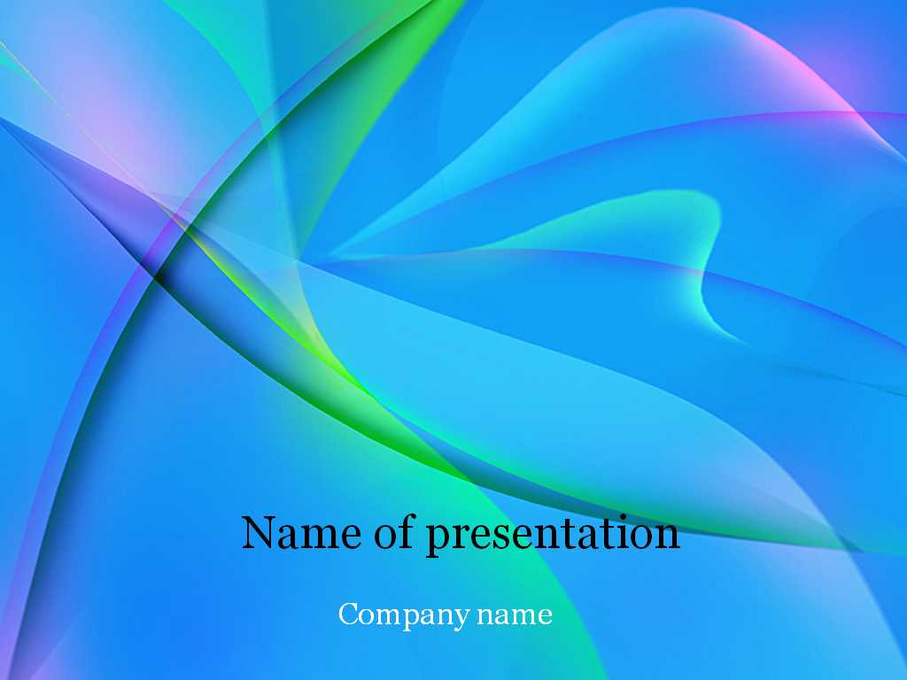 Download Free Blue Fantasy Powerpoint Template For Presentation Throughout Microsoft Office Powerpoint Background Templates