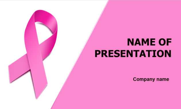 Download Free Breast Cancer Powerpoint Template And Theme inside Free Breast Cancer Powerpoint Templates