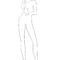Download Free Fashion Croqui For Designers | I Draw Fashion With Regard To Blank Model Sketch Template