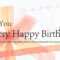 Download Free Happy Birthday Powerpoint Template Card In Greeting Card Template Powerpoint