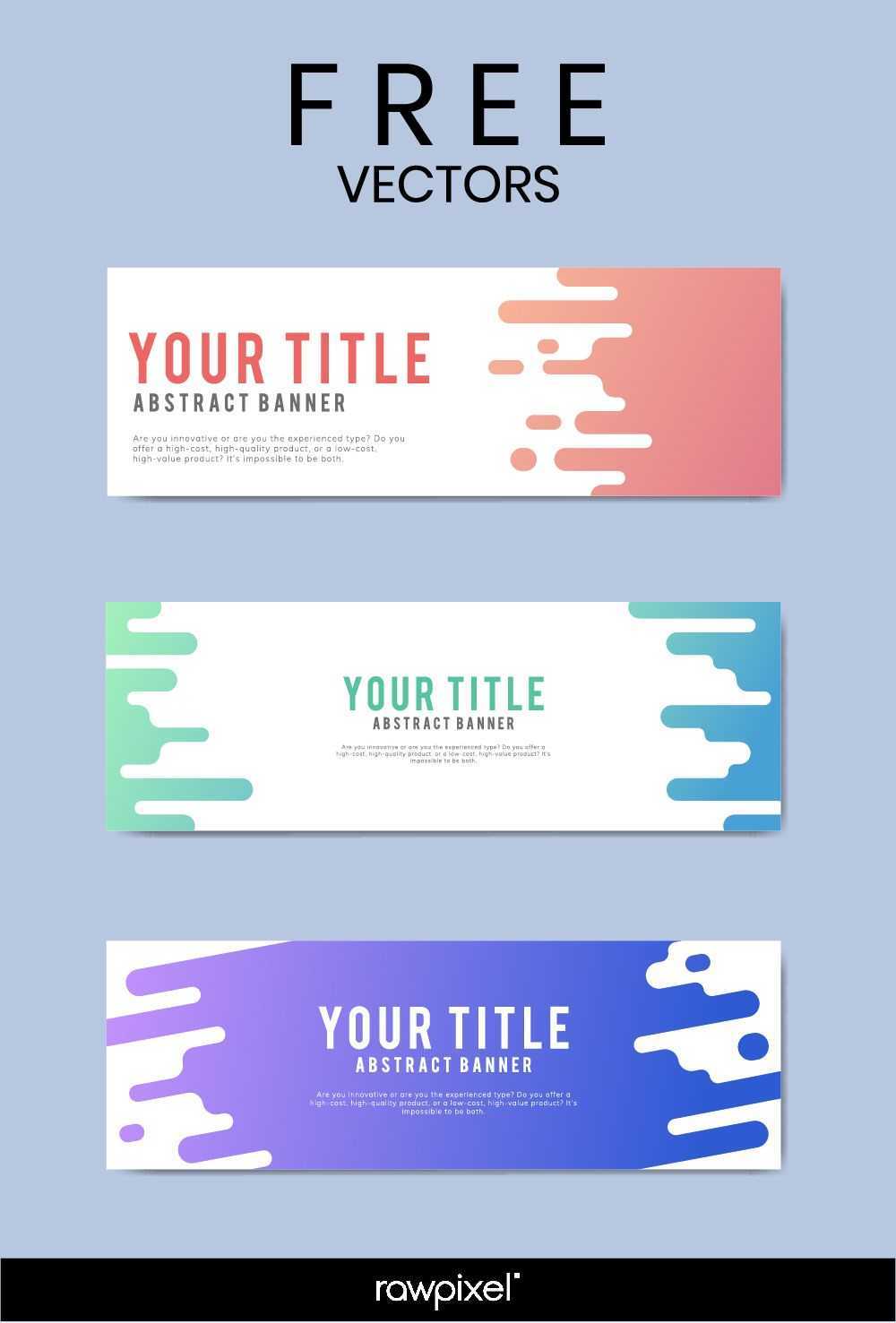 Download Free Modern Business Banner Templates At Rawpixel Pertaining To Website Banner Templates Free Download