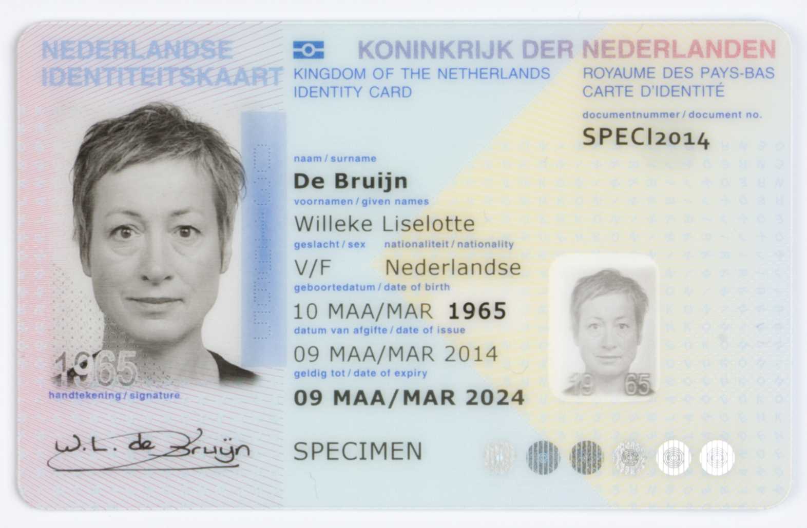 Dutch Identity Card – Wikipedia Intended For French Id Card Template