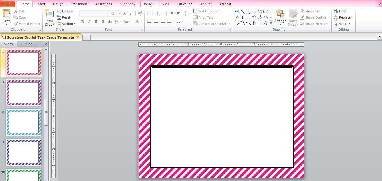 ☆ Rockstar Math Teacher ☆: Socrative 101 – Making "digital Within Task Card Template