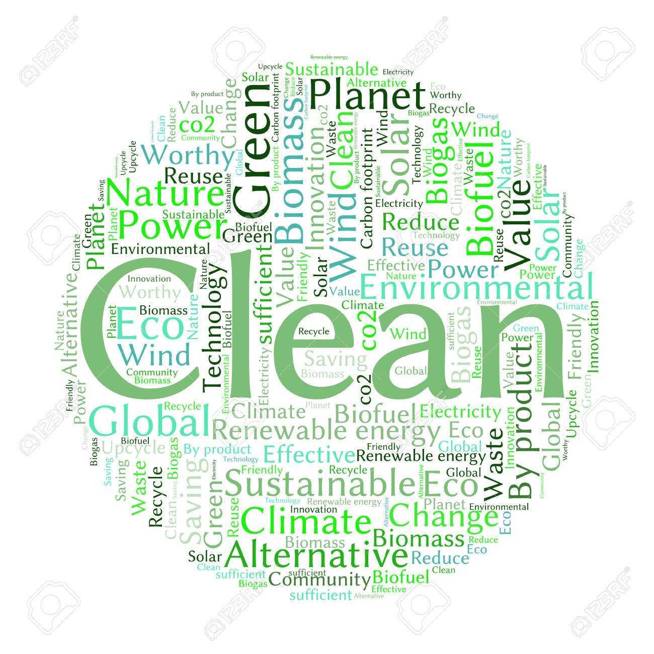 Ecology Earth Concept Word Collage. Environmental Poster Design.. For Free Word Collage Template