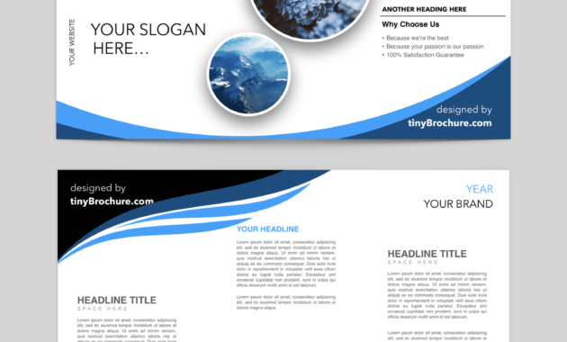 Editable Brochure Template Word Free Download | Brochure in Brochure Templates For Word 2007