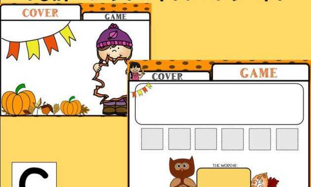 Editable Making Words Template | Fall Theme | Making Words with regard to Making Words Template