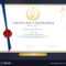 Elegant Certificate Template For Excellence With Regard To Elegant Certificate Templates Free