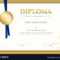 Elegant Diploma Certificate Template Completion Inside Christian Certificate Template