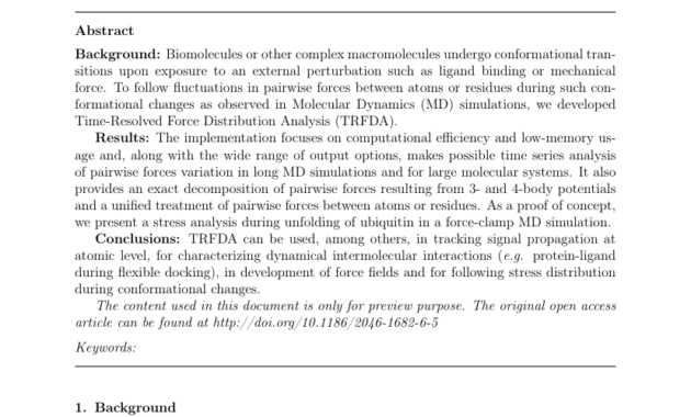 Elsevier - Default Template For Elsevier Articles Template with regard to Journal Paper Template Word