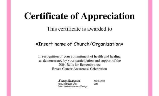 Employee Appreciation Certificate Template Free Recognition inside Best Employee Award Certificate Templates