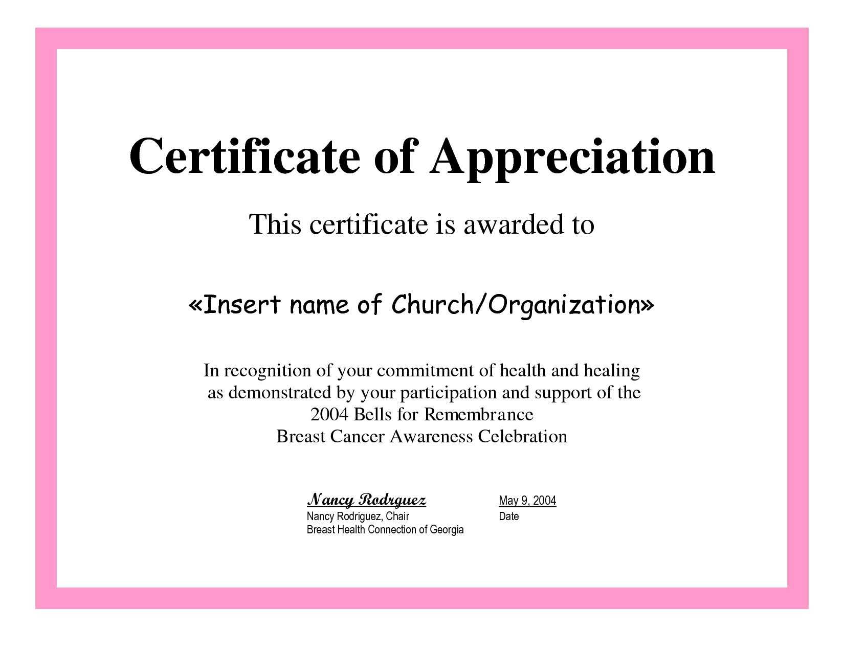 Employee Appreciation Certificate Template Free Recognition Inside Best Employee Award Certificate Templates