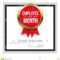 Employee Award Certificate Template Free Templates Design Intended For Manager Of The Month Certificate Template