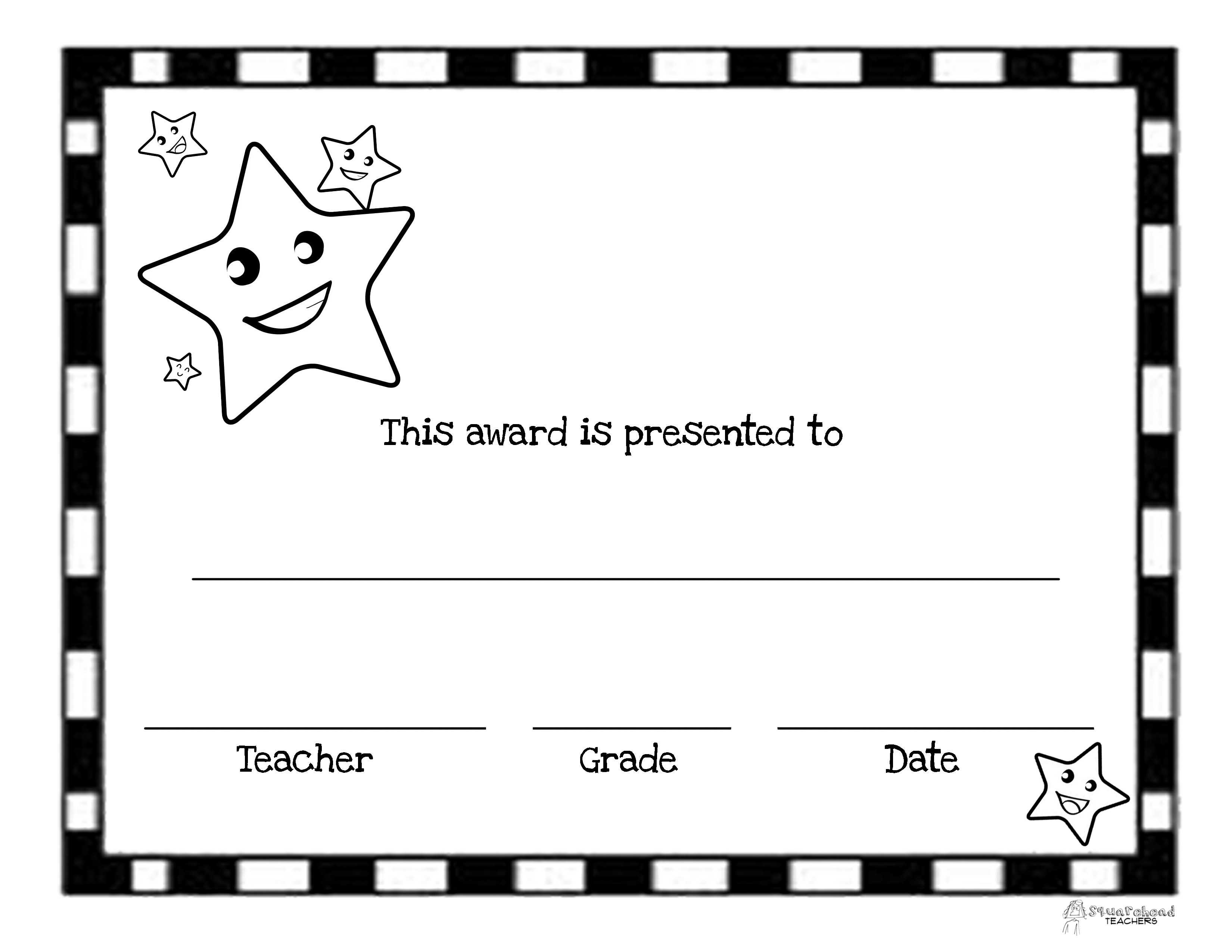 End Of The Year Awards (44 Printable Certificates Within Student Of The Year Award Certificate Templates