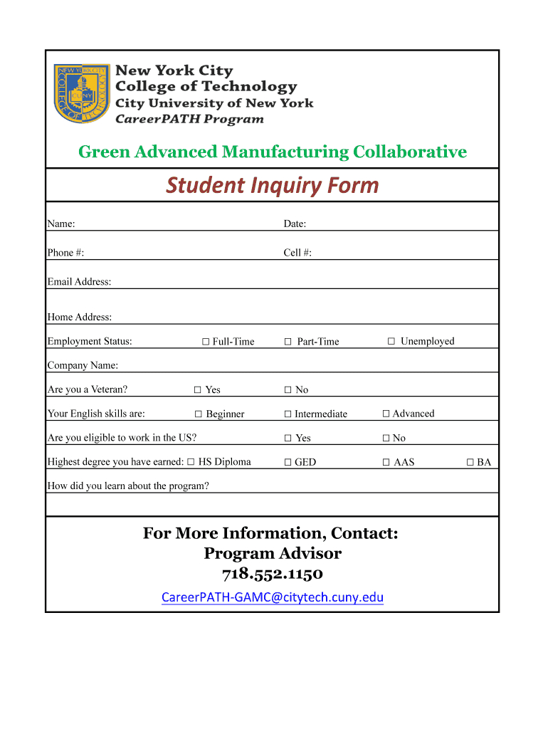 Enquiry Form Format – Fill Online, Printable, Fillable In Enquiry Form Template Word