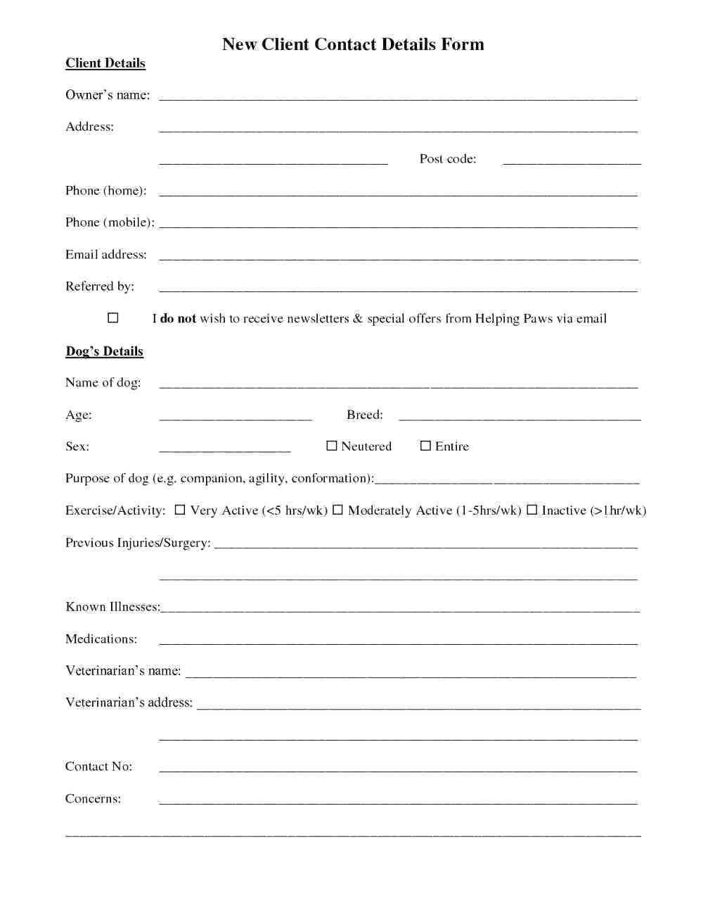 Enquiry Form Template – Bestofpage.co Regarding Enquiry Form Template Word