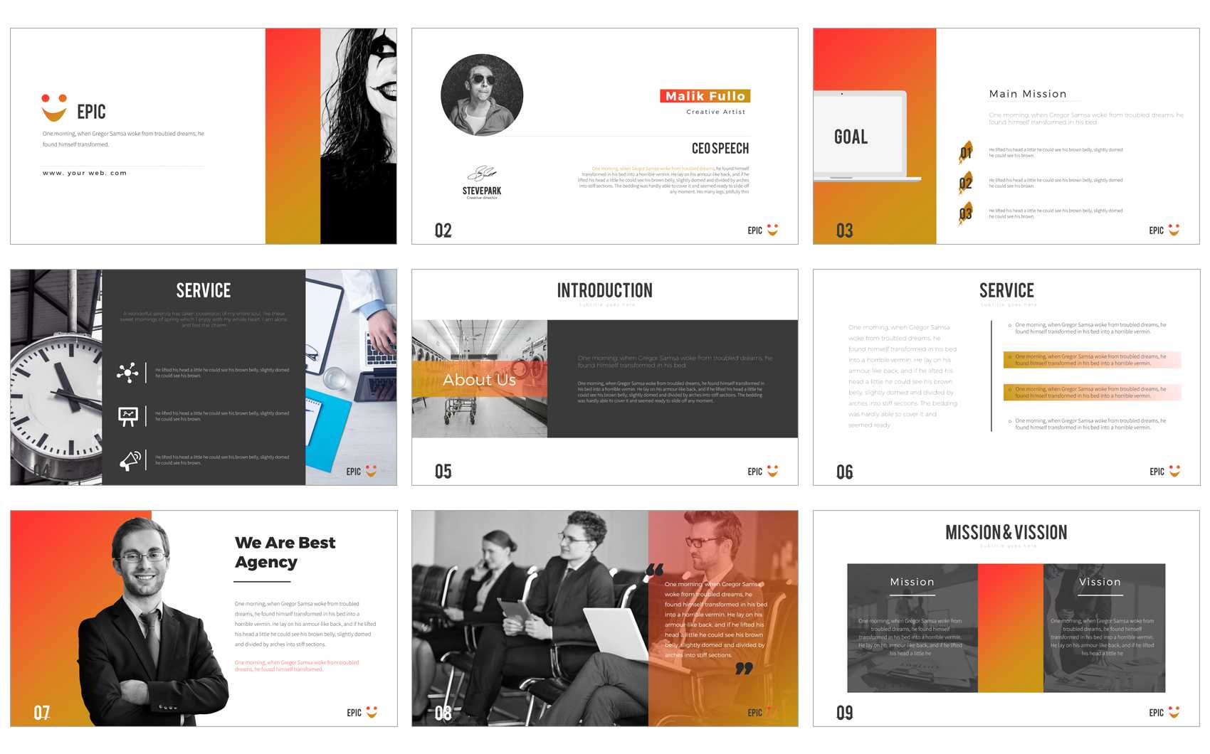 Epic Powerpoint Presentation Powerpoint Template Throughout Powerpoint Default Template
