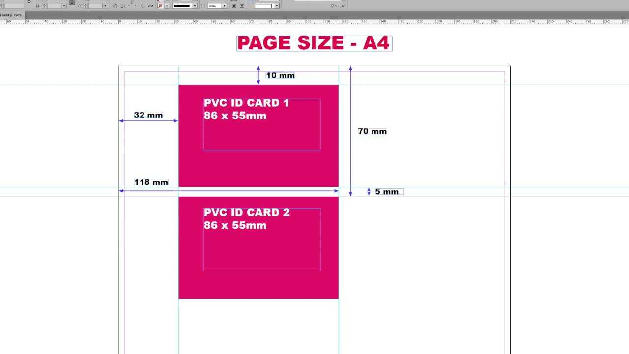 Epson L800/805 Printers Pvc Id Card Printing Layout With Regard To Pvc Id Card Template