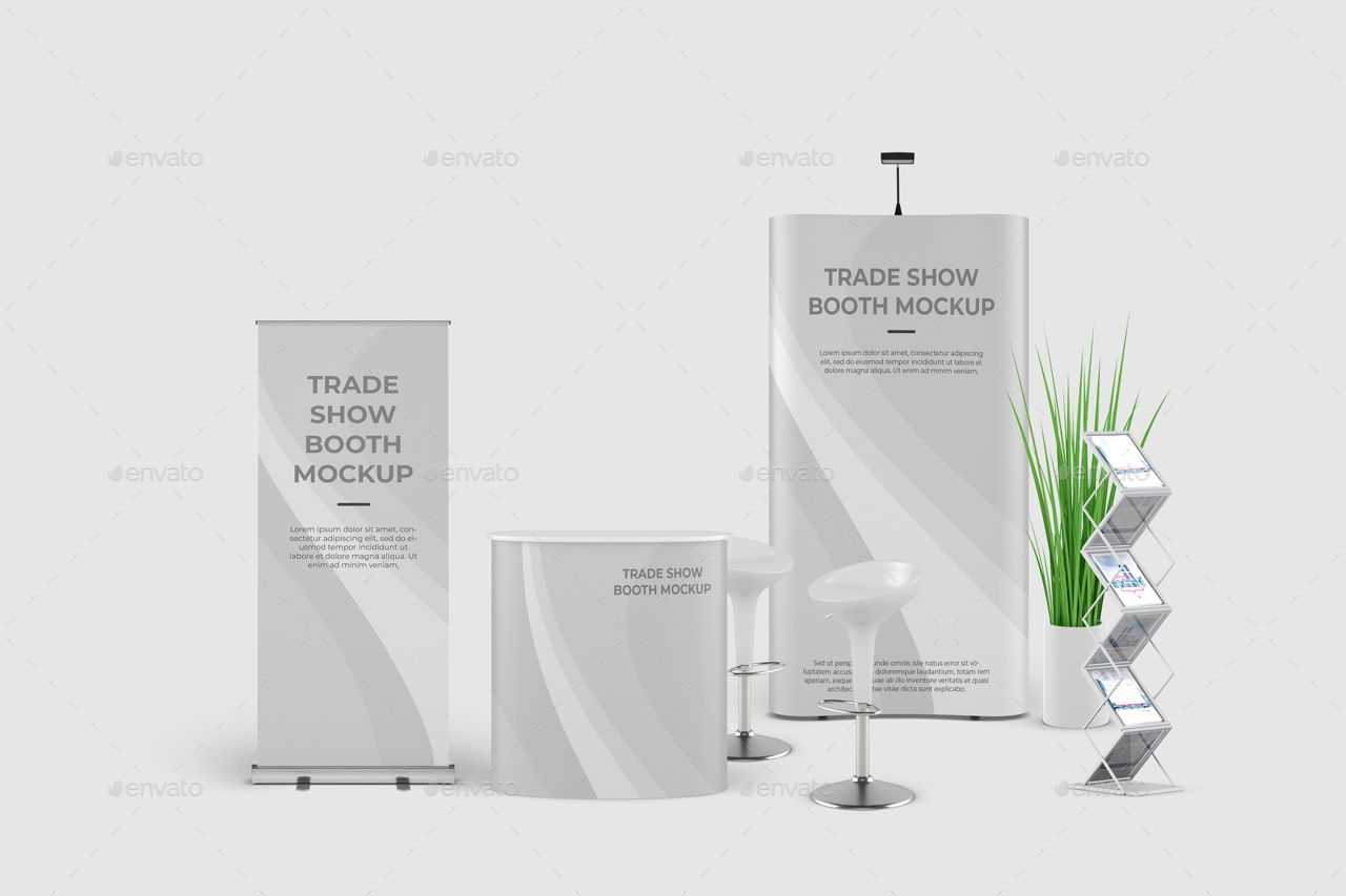 Event Stand / Trade Show Booth Mockup / Pop Up Stand #ad Pertaining To Pop Up Brochure Template