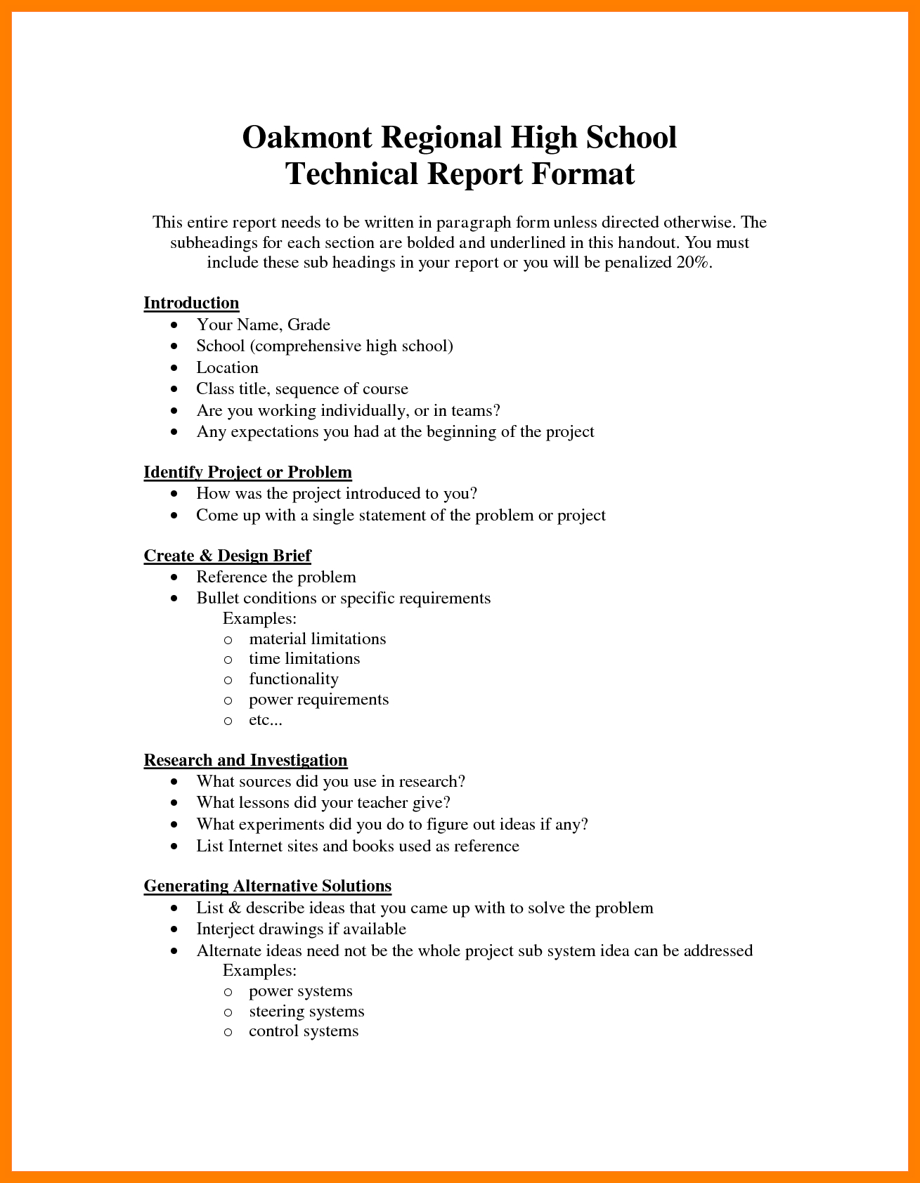 Example Of Technical Report Writing Istudyathes Architecture Within Template For Technical Report