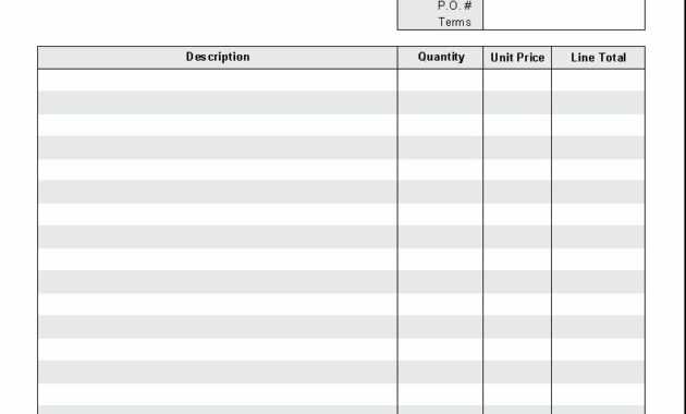 Excel Based Consulting Invoice Template Excel Invoice throughout Free Invoice Template Word Mac