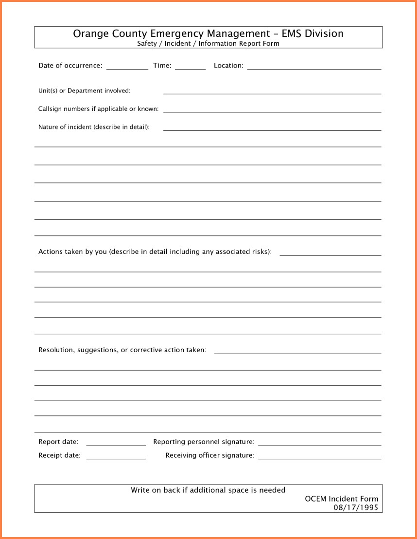 Excellent Fake Police Report Template Ideas Format Example Regarding Blank Police Report Template