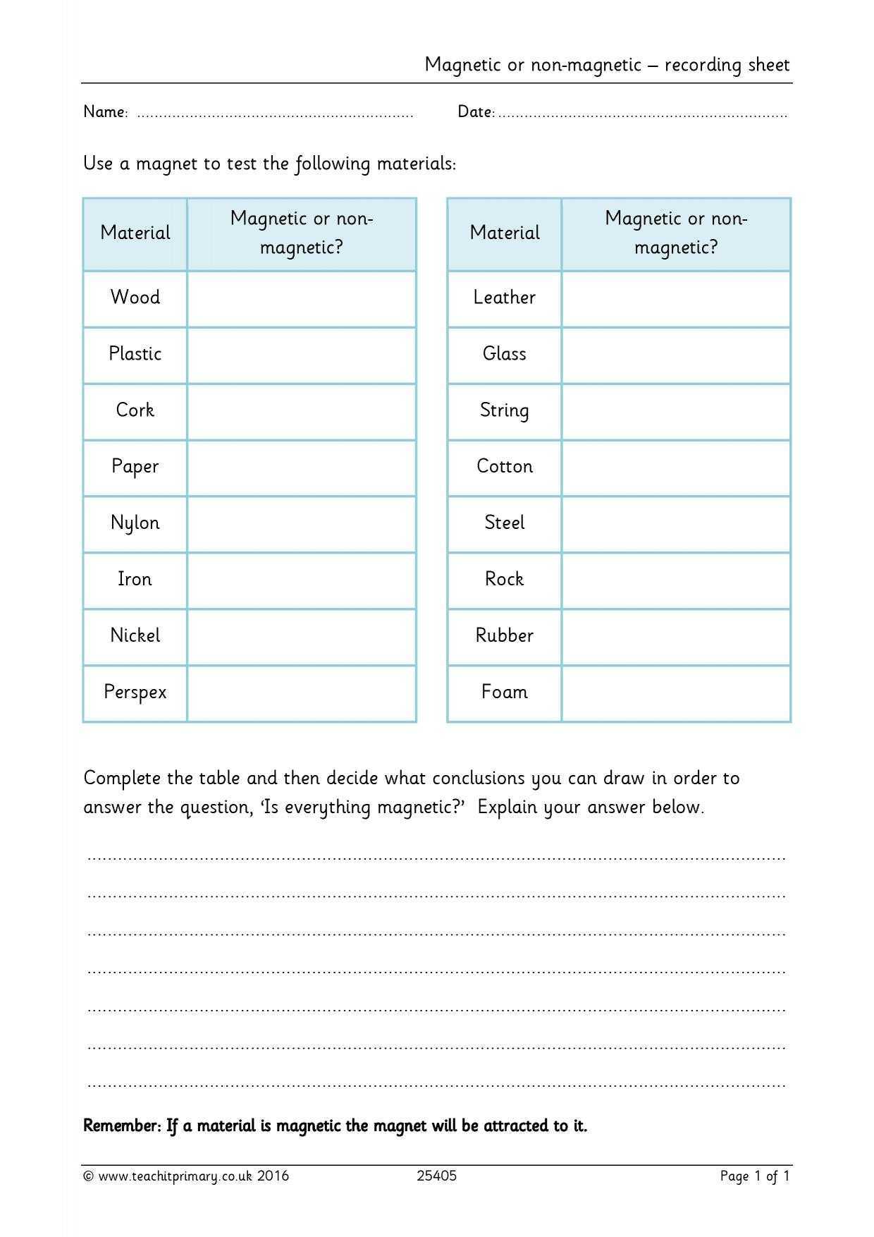 Eyfs | Ks1 | Ks2 | Investigations | Teachit Primary Pertaining To Science Report Template Ks2