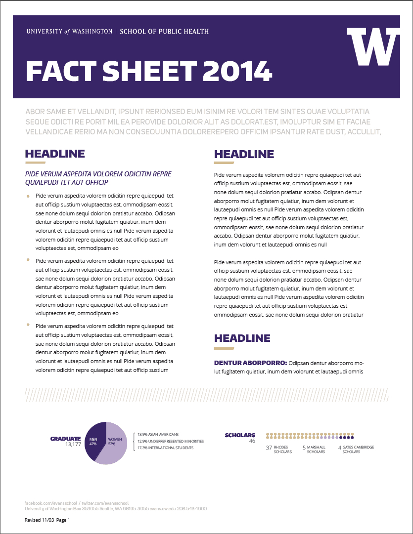 Fact Sheet Templates – Word Excel Samples In Fact Sheet Template Word