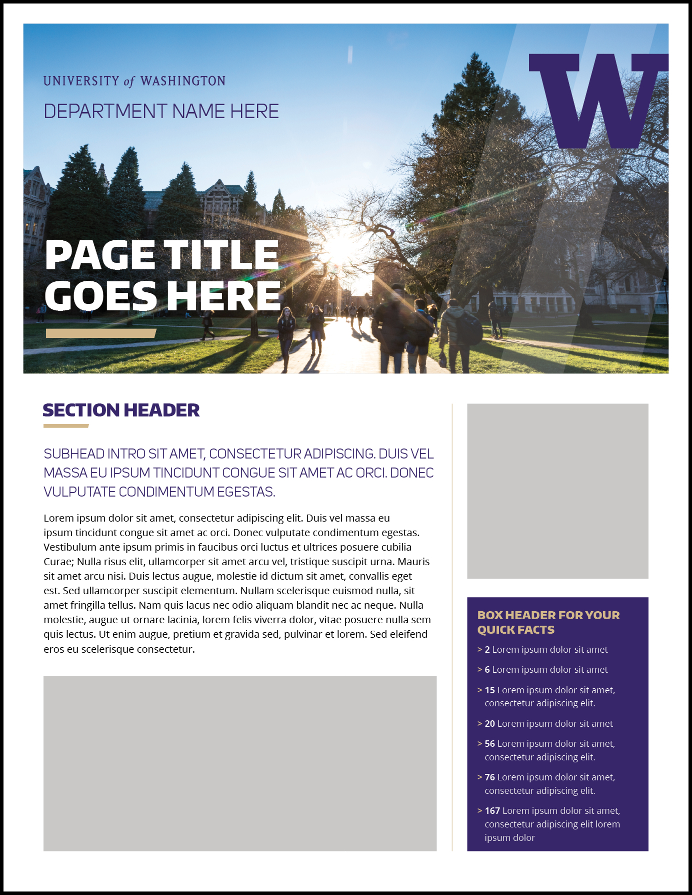 Fact Sheet | Uw Brand Within Fact Sheet Template Word