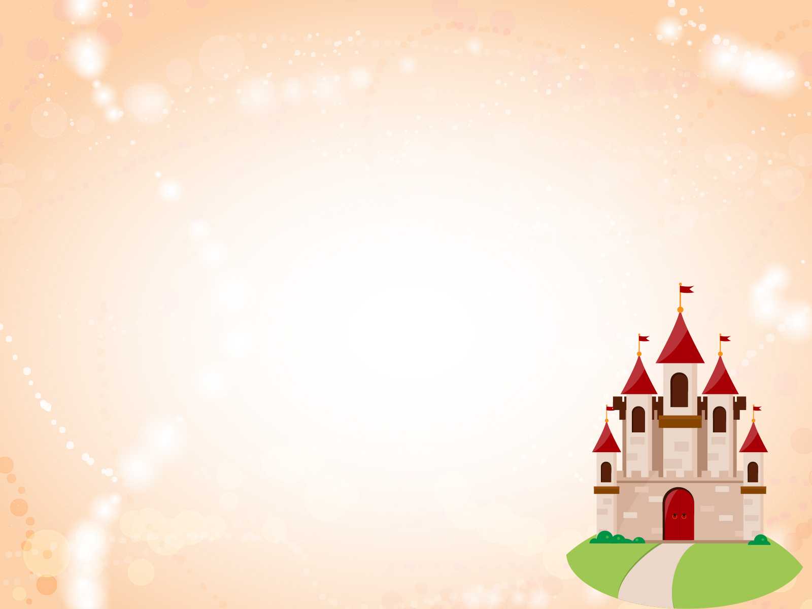 Fairy Tale Castle Backgrounds | 3D, Architecture, Design For Fairy Tale Powerpoint Template