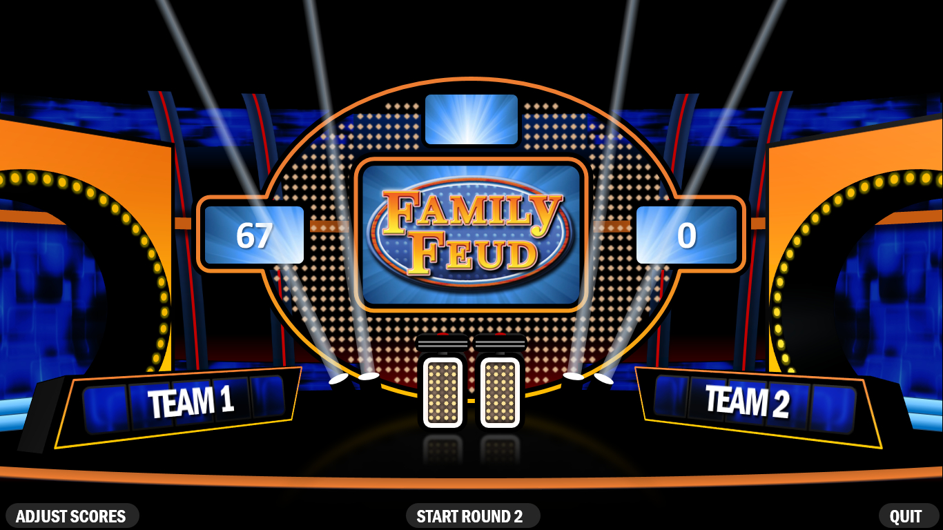 Family Feud | Rusnak Creative Free Powerpoint Games Intended For Family Feud Powerpoint Template With Sound