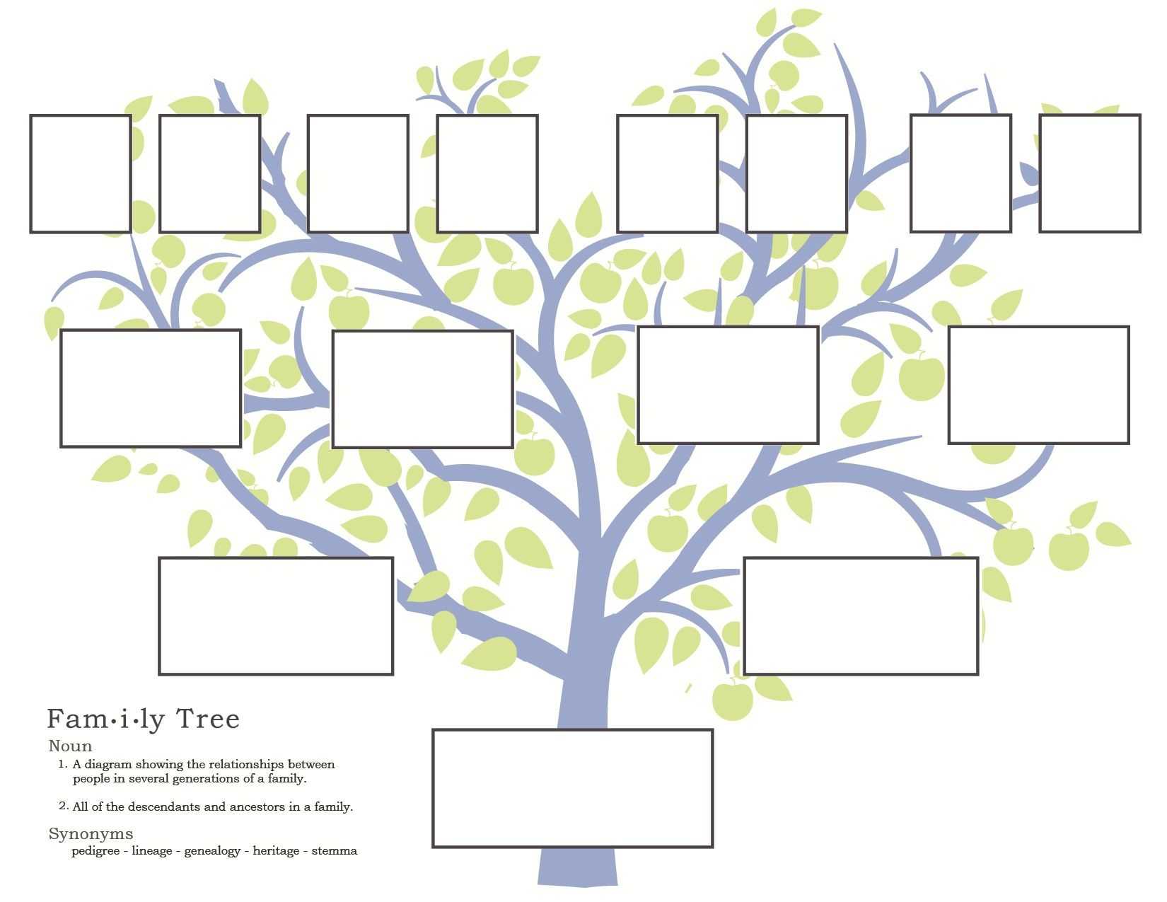Family History Activities For Children: 3 11 | Familysearch Throughout Blank Family Tree Template 3 Generations
