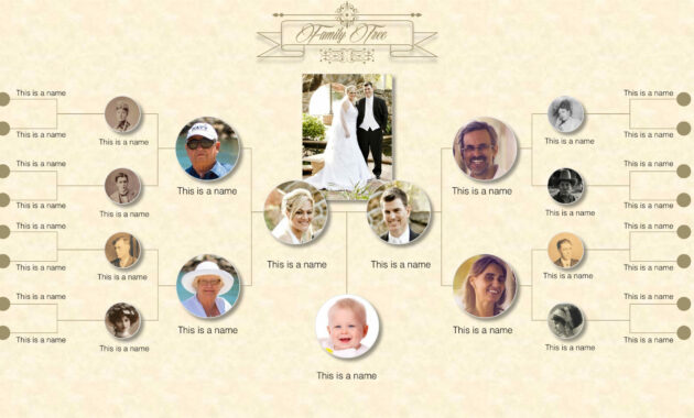 Family Tree Powerpoint Templates within Powerpoint Genealogy Template