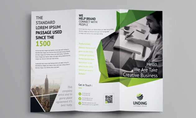 Fancy Business Tri-Fold Brochure Template 7 | Brochure pertaining to Fancy Brochure Templates