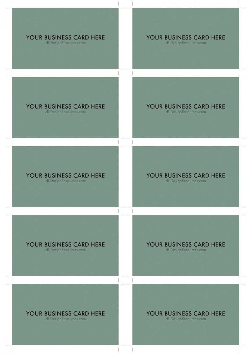 Fantastic Photoshop Business Card Template Ideas Cs6 In Photoshop Business Card Template With Bleed
