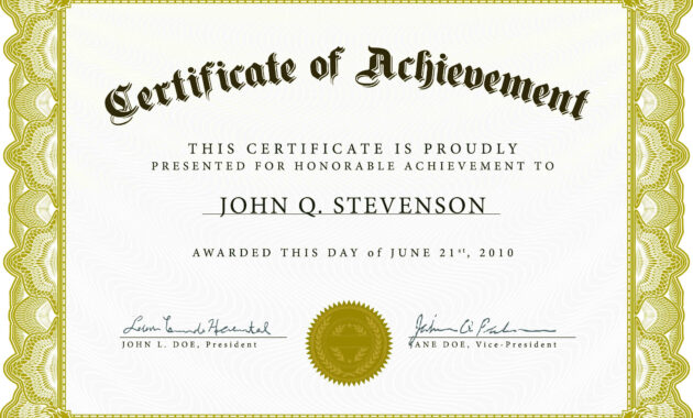 Farewell Certificate Template Archives - 10+ Professional inside Farewell Certificate Template