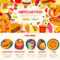 Fast Food Restaurant Menu Banner Template Throughout Food Banner Template