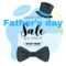 Father Day Sale Banner Template With Bow Tie And Top Hat. Vector.. Intended For Tie Banner Template