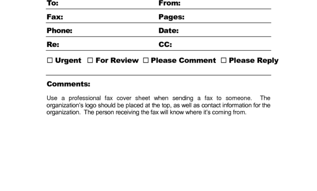 Fax Template Word 2010 - Free Download inside Fax Template Word 2010