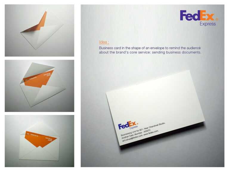 Fedex Brochure Template