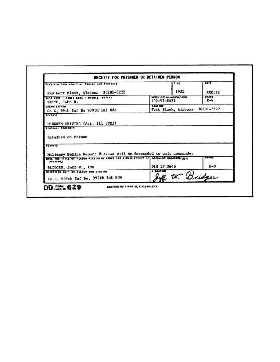 Figure 2 2. Dd Form 629. With Usmc Meal Card Template