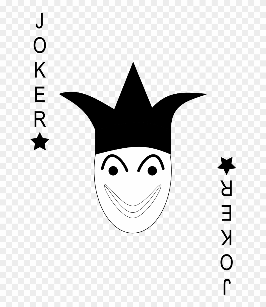 File Cards Black Svg – Joker Transparent Card Png Clipart Within Joker Card Template