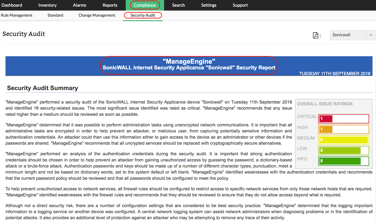 Firewall Security Audit | Firewall Configuration Analysis Tool Throughout Security Audit Report Template