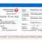 First Aid Certificate Template Free Certification Throughout Cpr Card Template