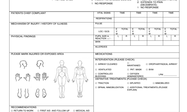 First Aid Incident Report Form - Fill Online, Printable inside First Aid Incident Report Form Template