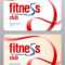 Fitness Club Membership Card Design Template. Regarding Gym Membership Card Template