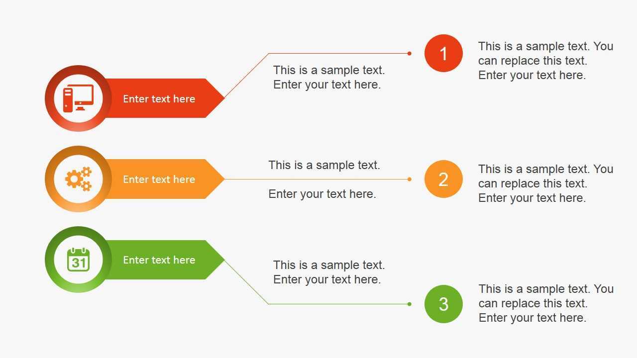 Flat Innovation Project Powerpoint Template Within Replace Powerpoint Template