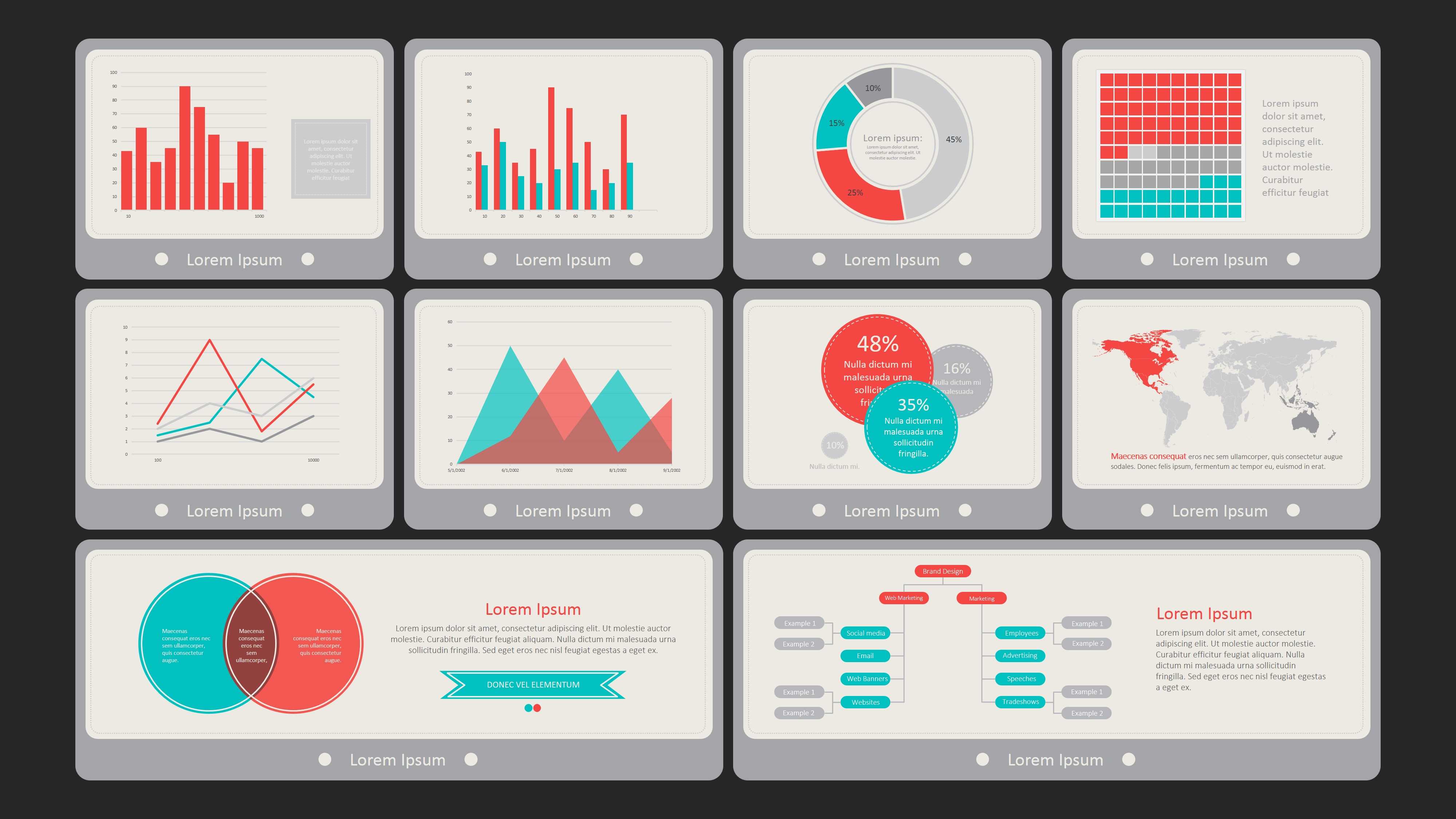 Flat Vintage Powerpoint Dashboard Inside Powerpoint Dashboard Template Free