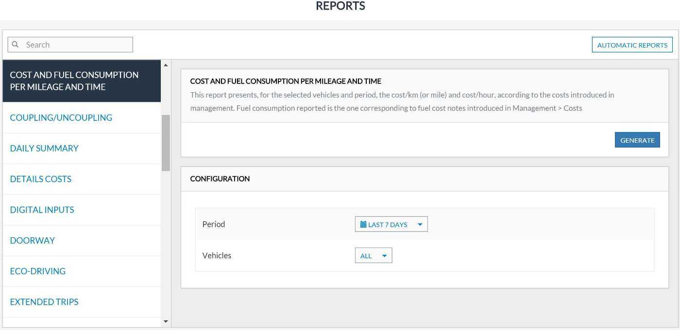 Fleet Management Reports – Frotcom Throughout Fleet Management Report Template